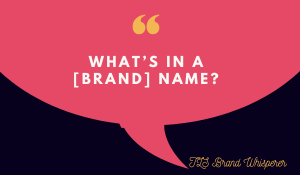 Stories about brand names