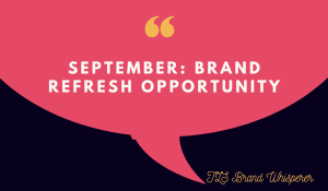 September Shenanigans: Time for Refresh